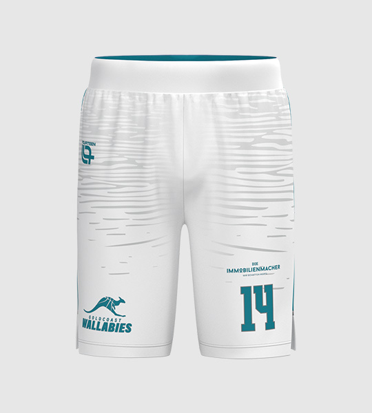 Wallabies - Home Women Performance Competition Shorts